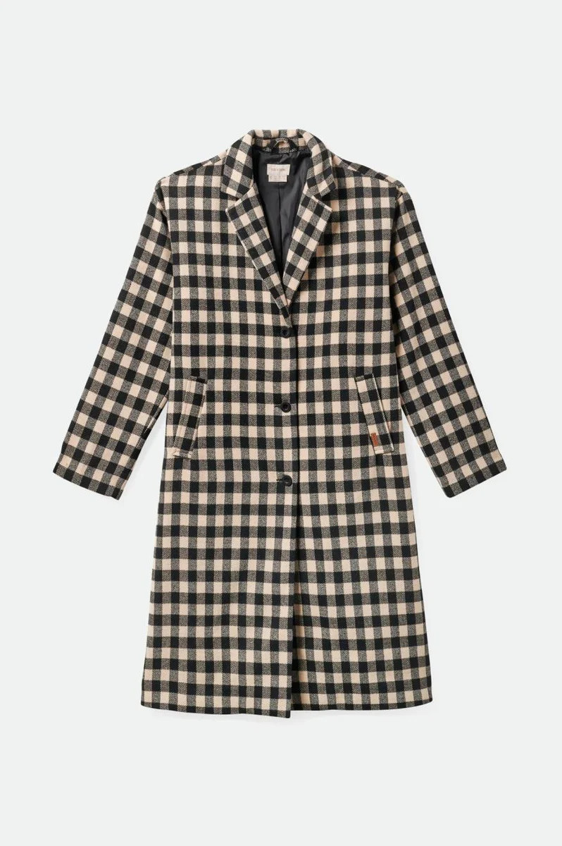 Cicely Coat - Biscotti | Brixton