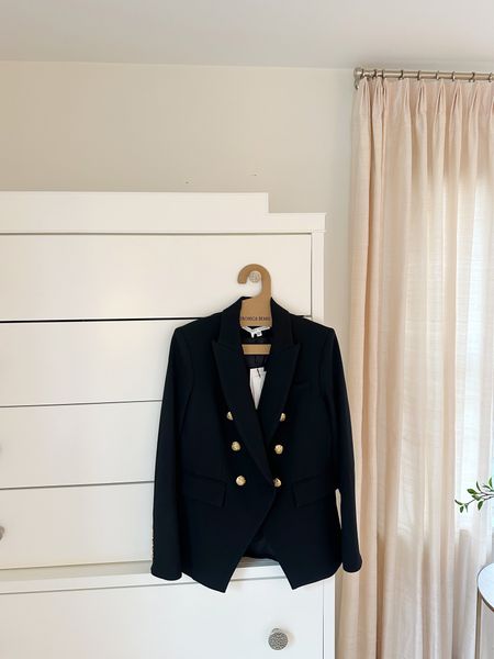 Just ordered a new Veronica Beard black blazer! Such a classic, timeless piece I will have for years! I chose the gold buttons - definitely an investment item but can be worn all year round!