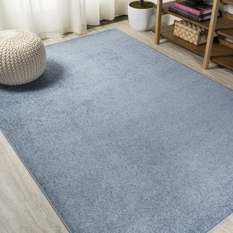Asam Area Rug in Classic Blue | Wayfair North America