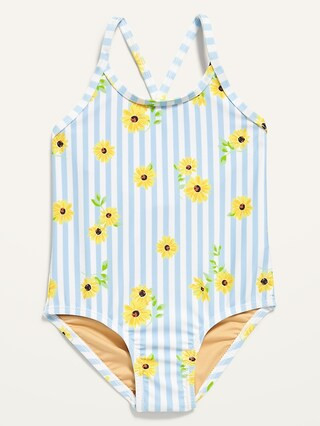 Printed One-Piece Swimsuit for Toddler Girls | Old Navy (US)
