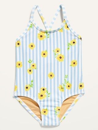 Printed One-Piece Swimsuit for Toddler Girls | Old Navy (US)