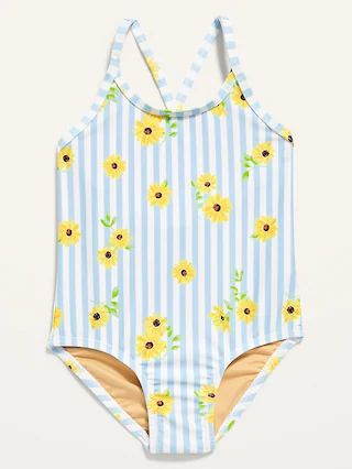 Printed One-Piece Swimsuit for Toddler Girls | Old Navy (US)