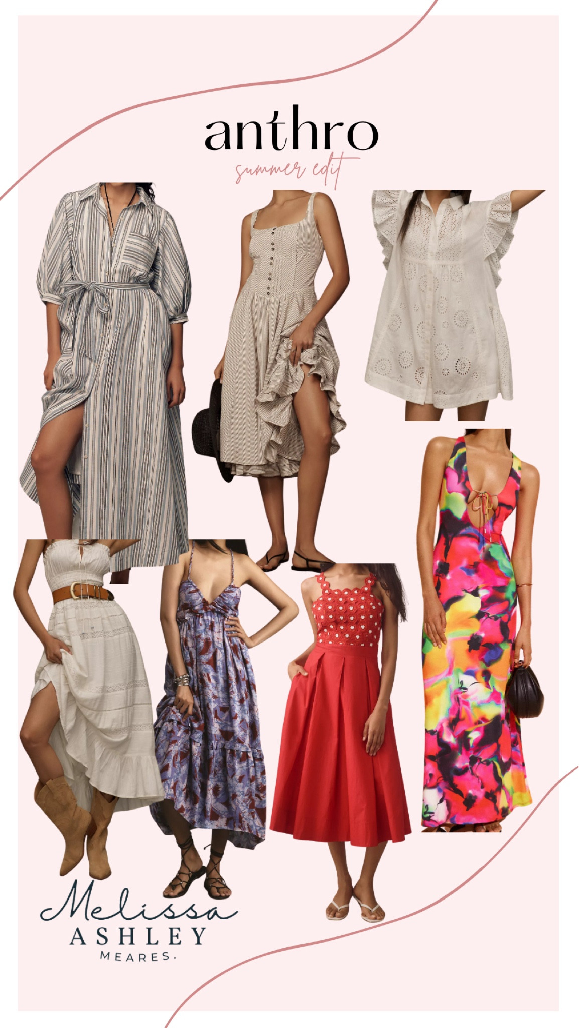Anthropologie summer edit! 

Maxi dress, summer style, date night 

#LTKFindsUnder100 #LTKStyleTip #LTKWedding