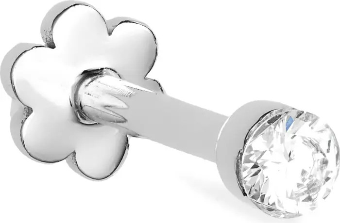 Single Invisible Set Diamond Stud Earring | Nordstrom