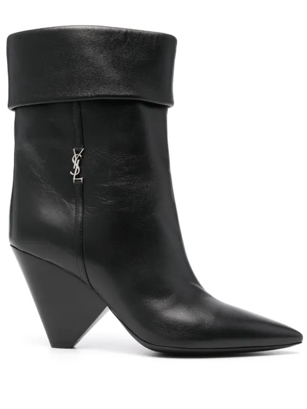 Saint Laurent 95mm Niki Boots - Farfetch | Farfetch Global
