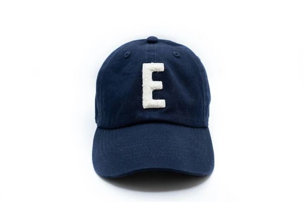 Navy Blue Hat + White Terry Letter | Rey to Z