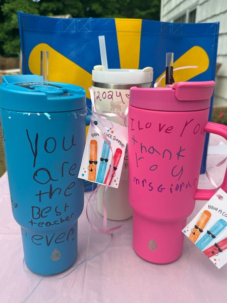 End of year teacher gift idea!!! Personalize tumblers so they can remember the year! 

#LTKSeasonal #LTKGiftGuide
