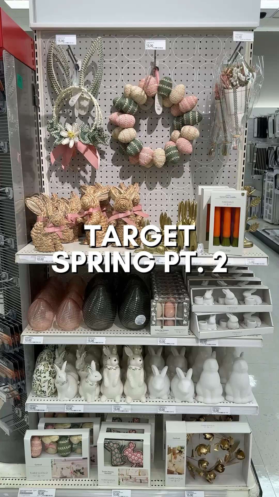 @Target Spring Home Finds

Spring home decor, spring decor, bunny decor, spring garland, spring wreath, Easter bunny, smiles and pearls


#LTKSeasonal #LTKdayinmylife #LTKHome