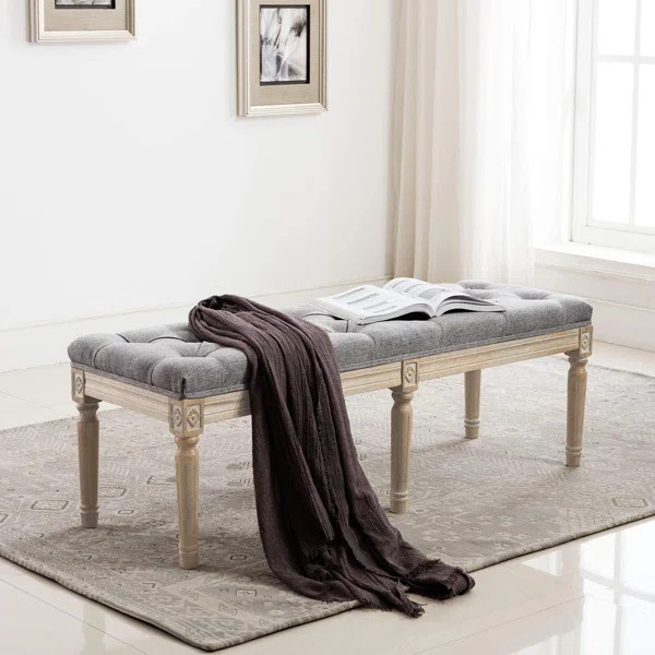 Alek Solid Wood Bench | Wayfair North America