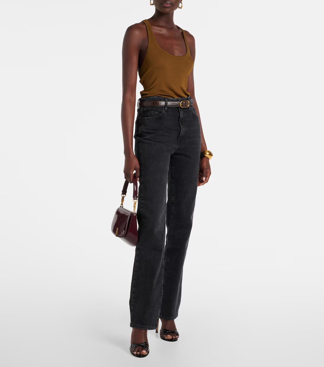 Ruler high-rise straight-leg jeans | Mytheresa (UK)