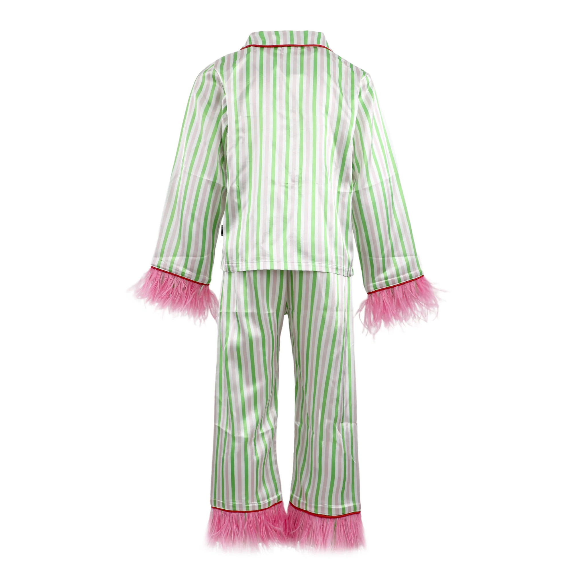 Glinda Stripe Silky Set | Lola + The Boys