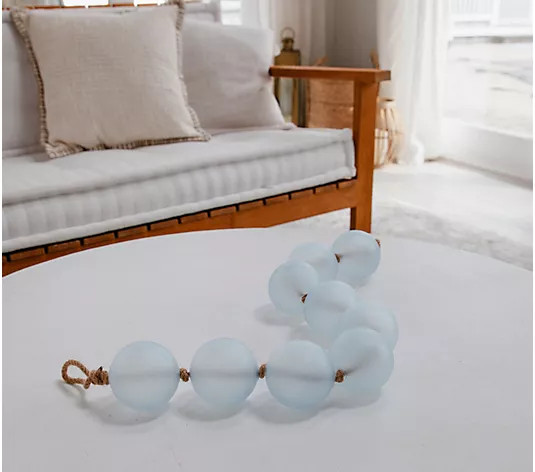 36" Seaglass Garland by Lauren McBride - QVC.com | QVC