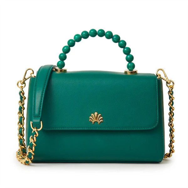 MALACHITE TABITHA TOP HANDLE CROSSBODY | LELE SADOUGHI