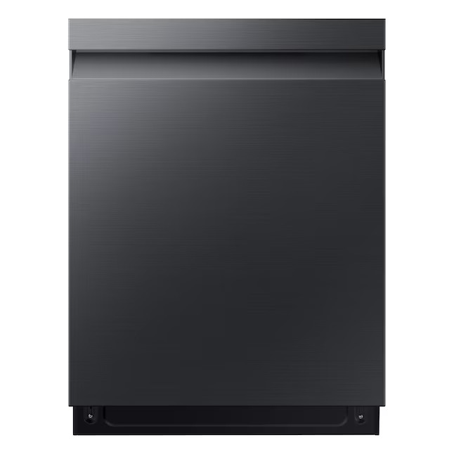 Samsung Top Control 24-in Smart Built-In Dishwasher With Third Rack (Matte Black Steel) ENERGY ST... | Lowe's
