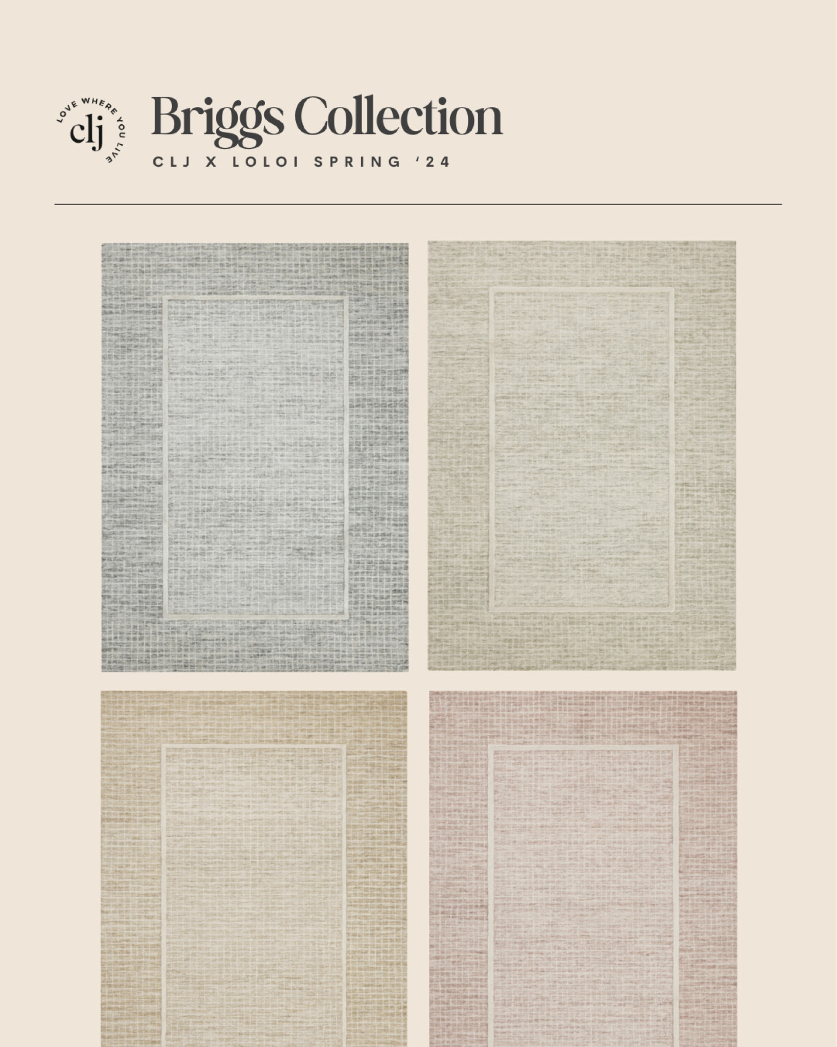 Introducing our CLJ x Loloi Rugs Briggs collection 🫶🏻

#LTKMostLoved #LTKhome #LTKSeasonal