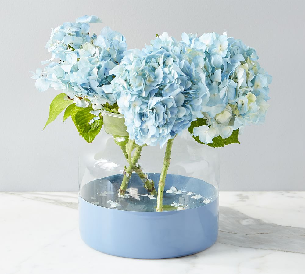 Color Block Glass Mason Jar Vase Collection | Pottery Barn (US)