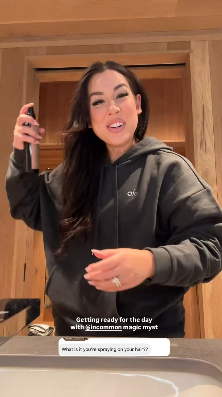 incommon magic myst is a 4 in 1 product with a
- leave-in conditioner
- detangler
- smoothing balm
- Heat protectant

Use code BONNIE30 🤍

#LTKSeasonal #LTKBeauty