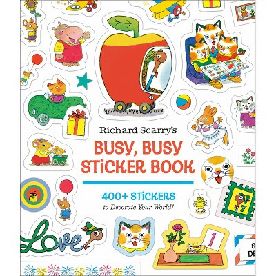 Richard Scarry's Busy, Busy Sticker Book - (Paperback) | Target