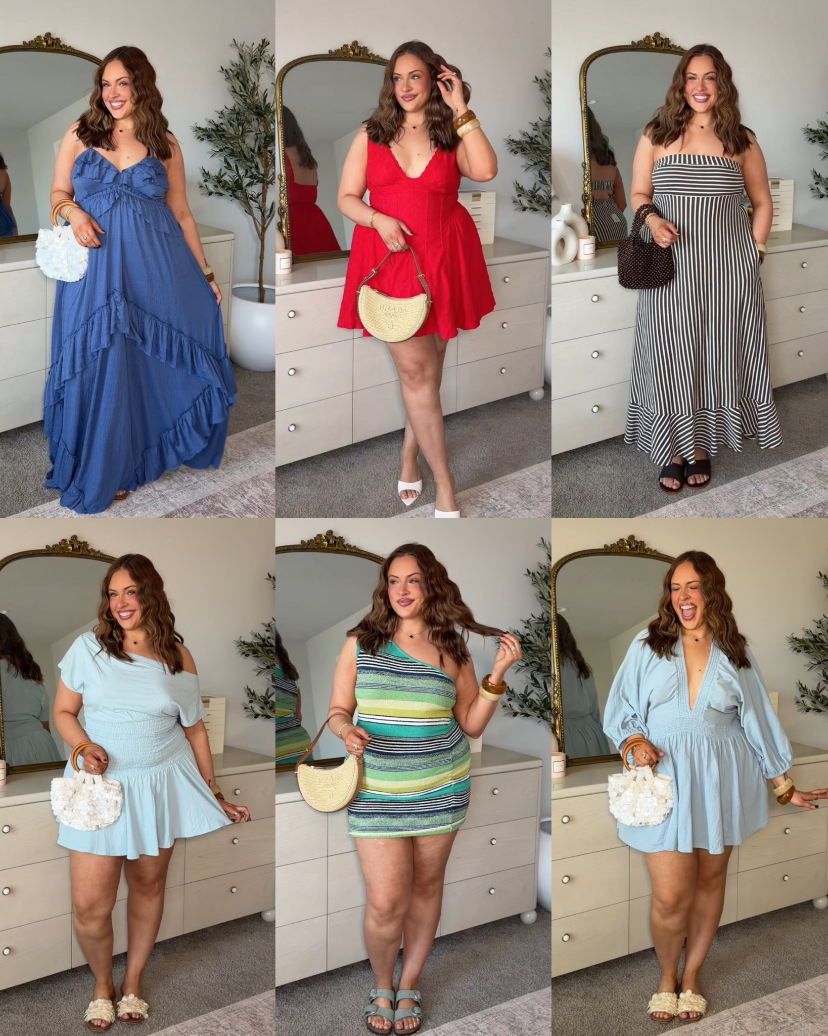 Wearing an xl in all of these spring & summer dresses! 

#LTKPlusSize #LTKMidsize