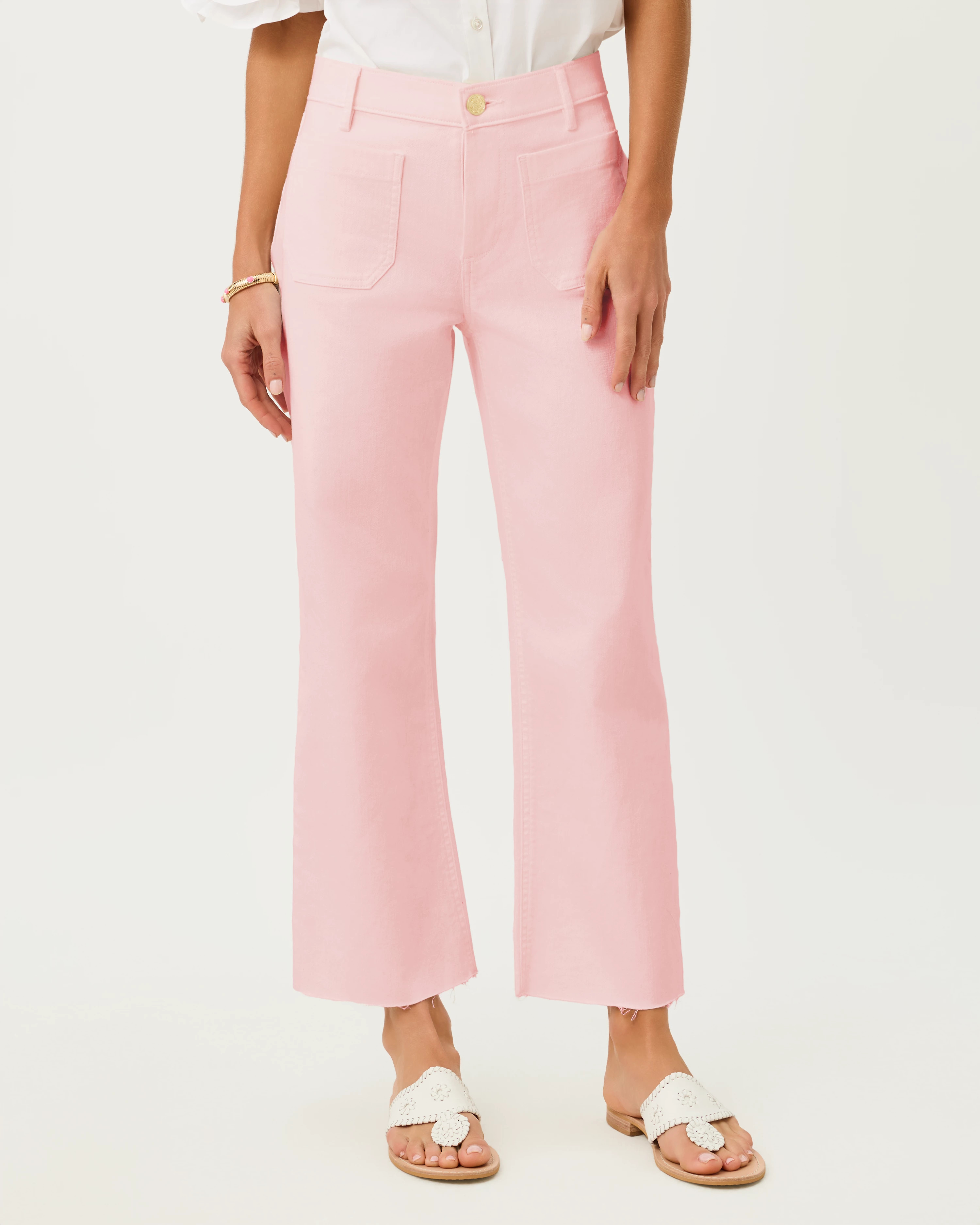 27" Harleen High Rise Crop Jean | Lilly Pulitzer