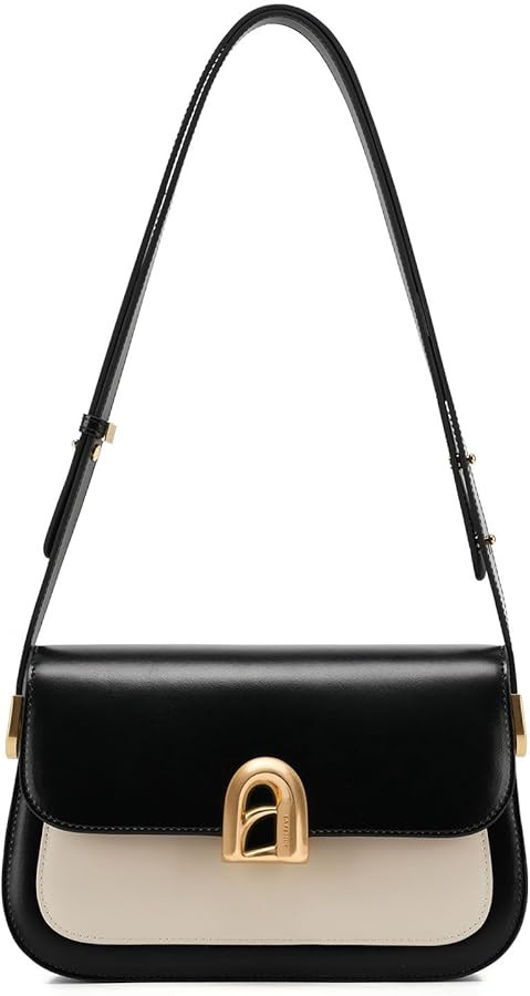 LA FESTIN Leather Shoulder Bag For Women - Adjustable Strap Crossbody Purses, Satchel Bags For Wo... | Amazon (US)
