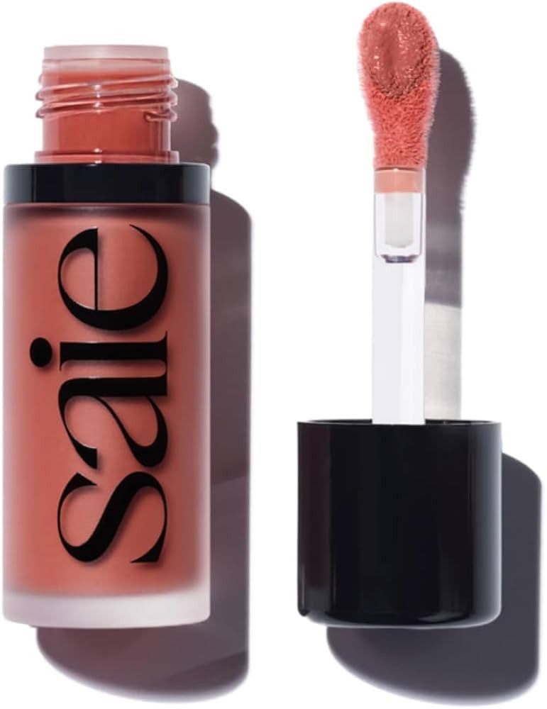 Saie Dew Blush - Lightweight Liquid Blush with a Blendable + Buildable Cream Finish - Dewy Cheek ... | Amazon (US)