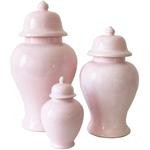 Cherry Blossom Pink Ginger Jars | Lo Home by Lauren Haskell Designs