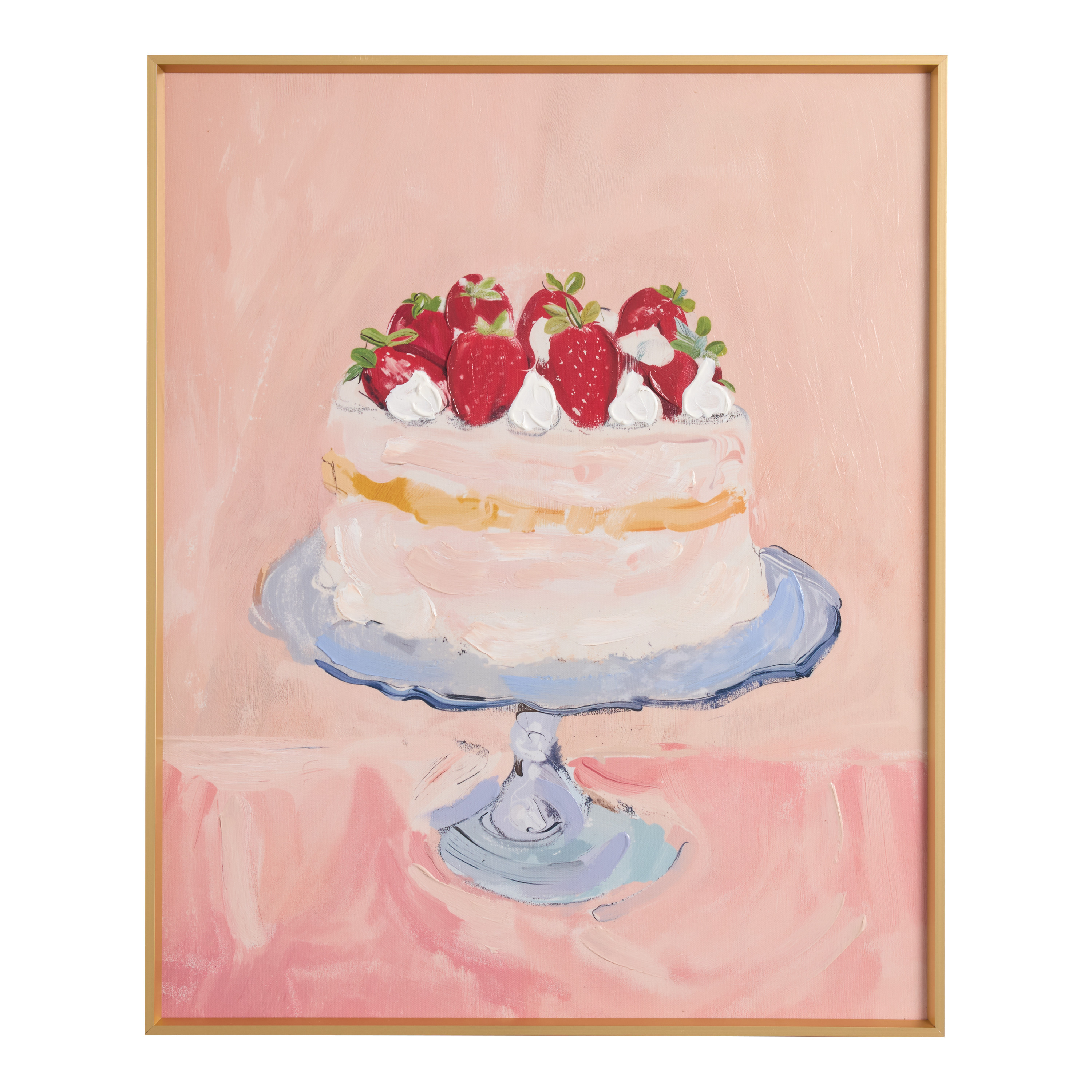 Cake by Lady Hana Framed Canvas Wall Art | World Market