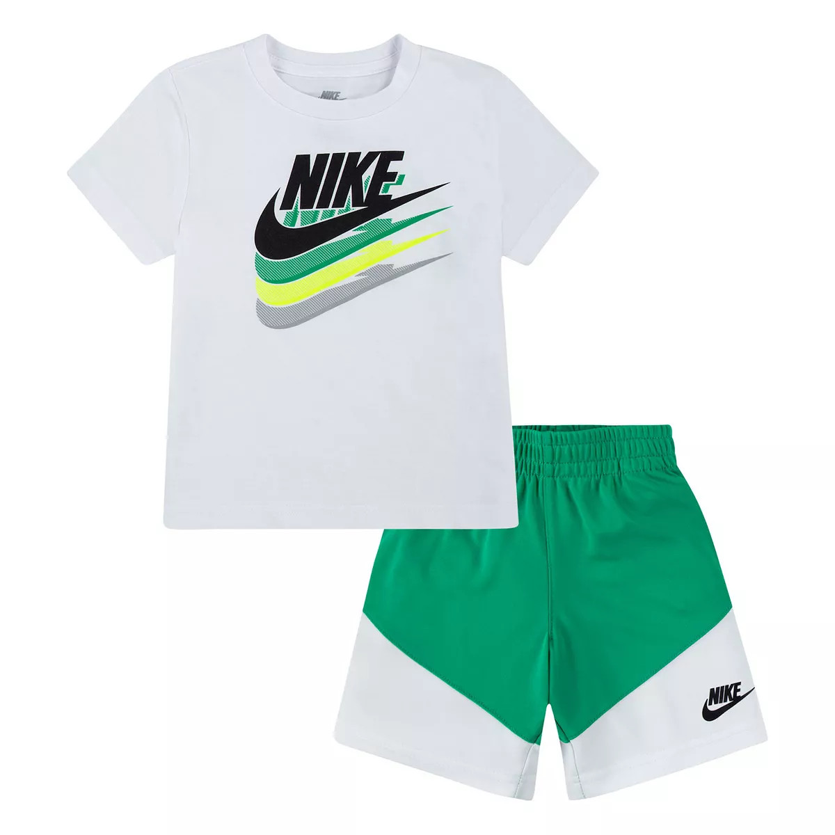 Toddler Boys Nike Sportswear Graphic Tee and Colorblock Shorts Set | Kohl's