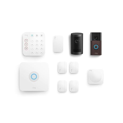 Ring Alarm 8-Piece Kit with Ring Outdoor Cam Plus, Battery and Ring Battery Doorbell | Amazon (US)