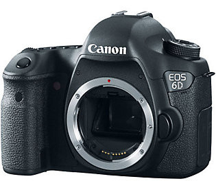 Canon EOS 6D 20.2MP DSLR Camera Body Only | QVC