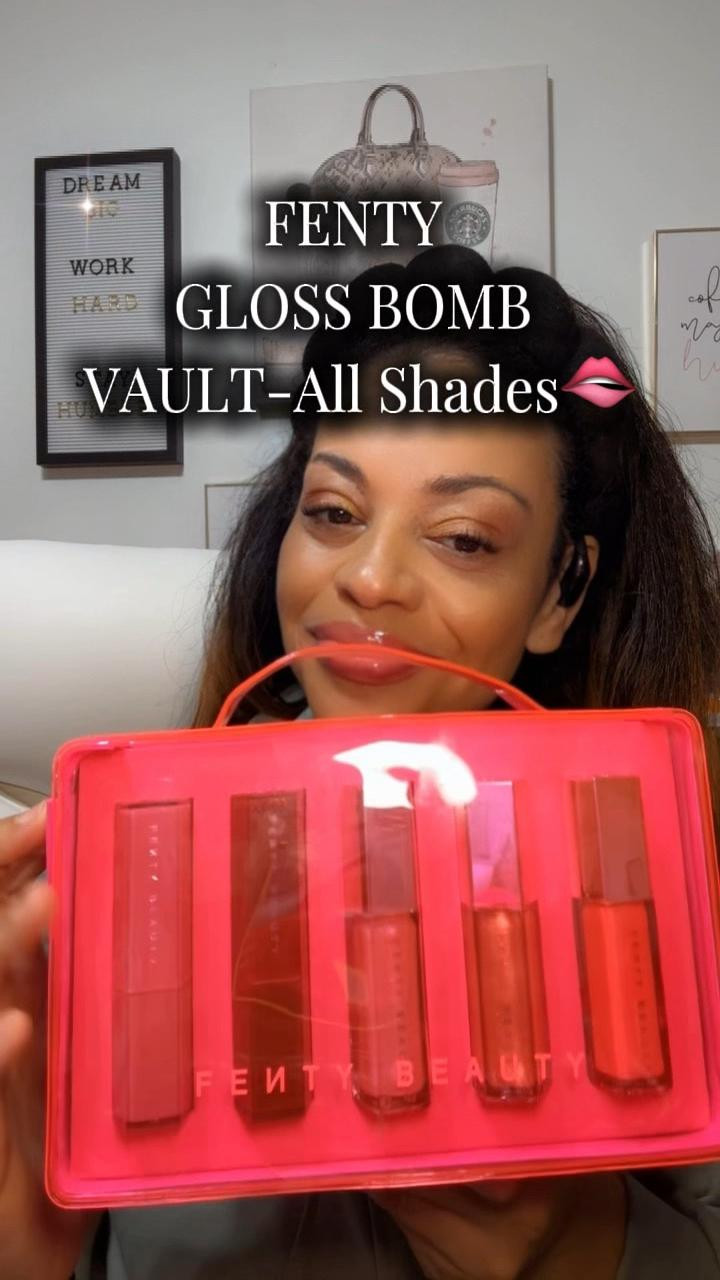 The Gloss Bomb Vault is HERE and she’s stunning 😍✨
Every shade is juicy, hydrating, and so universally flattering. If you love a glossy lip moment, this set is the ultimate holiday treat. 💋✨ #FentyBeauty #GlossBomb

#LTKGiftGuide #LTKHoliday #LTKCyberWeek