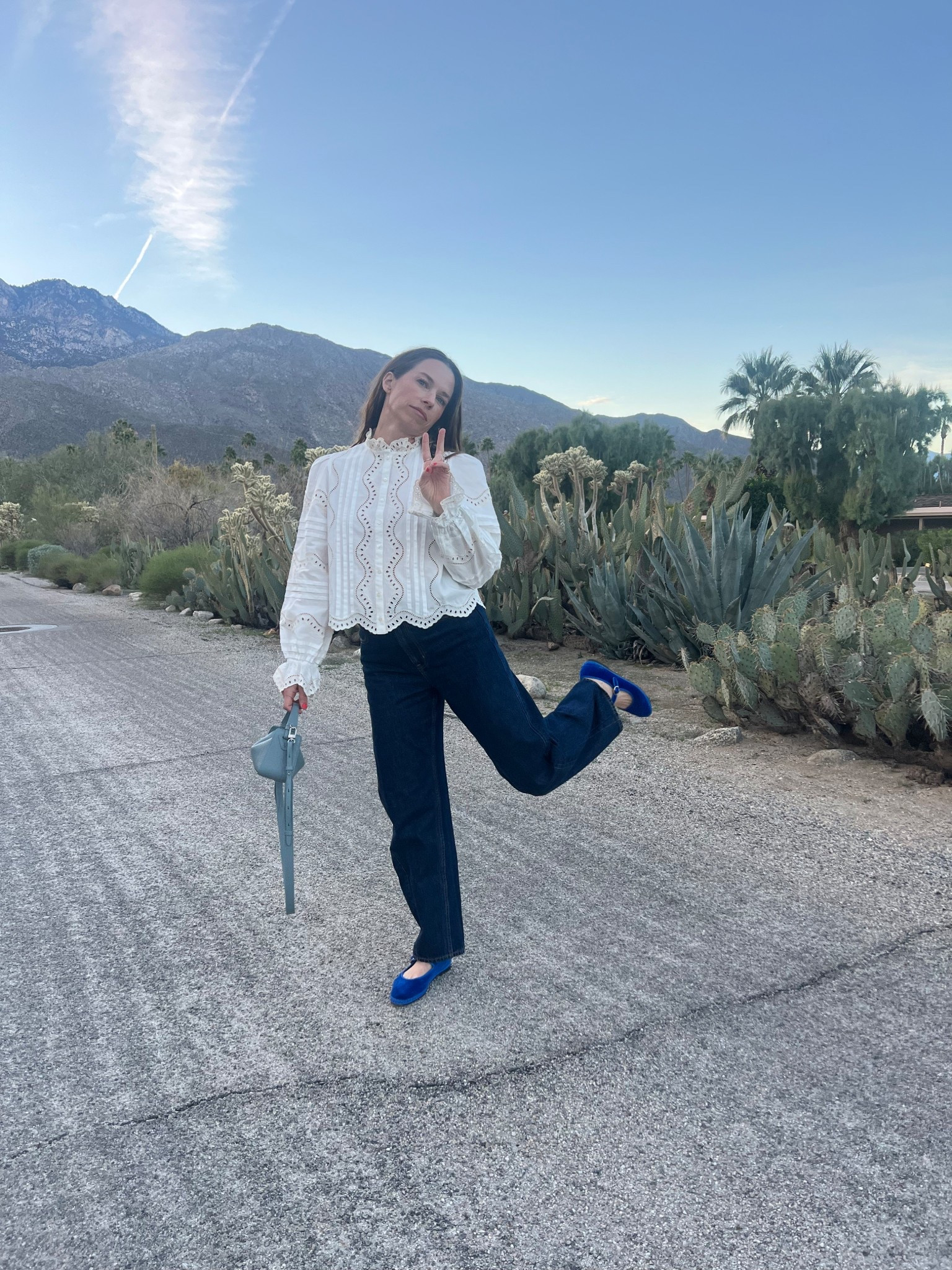 Cool girl style, simple white top, work top, going out top, perfect jeans, perfect barrel jeans, jeans trends, velvet Mary Jane’s, cool girl outfit, over 40 outfit inspiration, simple outfit inspiration 

#LTKdayinmylife #LTKValentine #LTKWorkwear