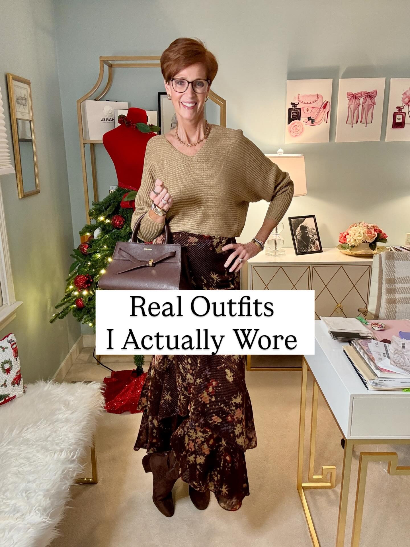 Real outfits from this week — simple, classic, tall-friendly looks I’ve actually been wearing on repeat. 

Want the links? Like, Follow & Comment OUTFITS and I’ll send links right to your DM.

These pieces are trending hard in my links right now because they fit well, style easily, and work for everything from errands to dinner to holiday prep.

If you want all 10 outfits (plus links to every piece), they’re inside yesterday’s newsletter. 

Save this post for outfit ideas you can recreate, and subscribe to get the full edit delivered every Sunday.

✨ Follow for classic winter outfits over 40 ✨ Shop everything through my ShopMy ✨ Subscribe for weekly outfit recaps + new finds

winter outfits for women 40+, tall-friendly winter outfits, real outfit ideas, classic everyday style, wide leg pants outfit, cashmere sweater outfit, outfit ideas for tall women

#ClassicStyleOver40 #WinterOutfits2024 #TallWomenFashion #EverydayStyleInspo

#LTKOver40 #LTKootd #LTKTall