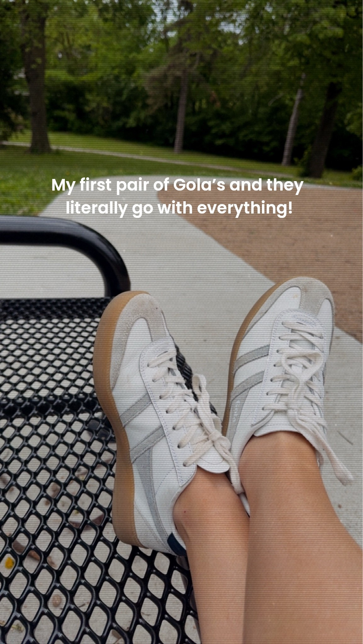 At the park with my kids and these Golas are such a beauty of a sneaker to take you from day to night! Linking different colorways!

#activestyle #neutrals #sneakers

#LTKmorningroutine #LTKActive #LTKselfcare