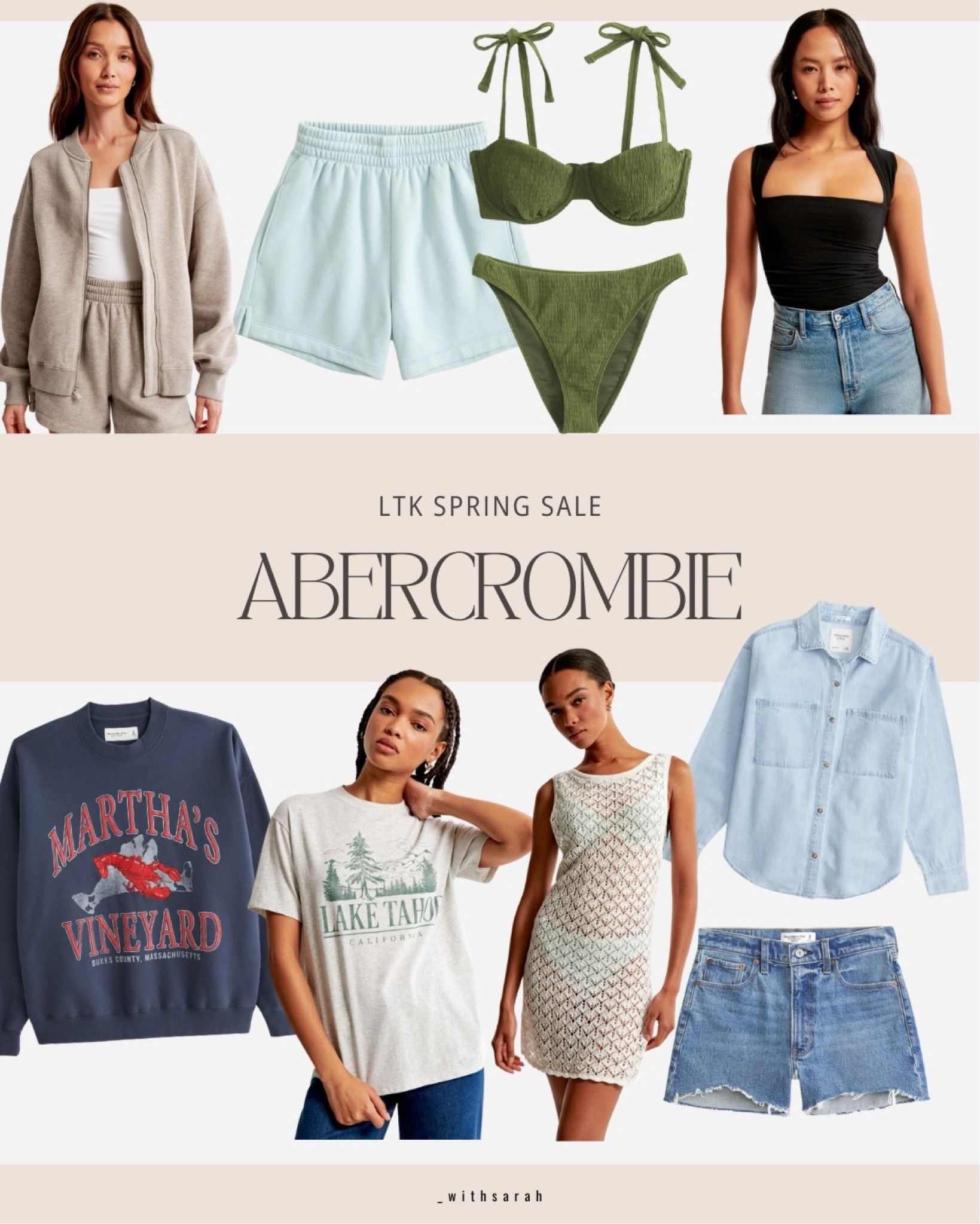 Obsessed with all of Abercrombie’s new items for Spring and summer 🫶🏼

#LTKSpringSale #LTKstyletip #LTKsalealert
