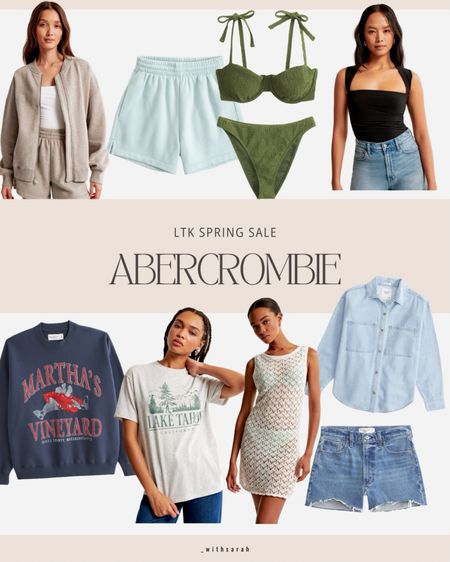 Obsessed with all of Abercrombie’s new items for Spring and summer 🫶🏼

#LTKSpringSale #LTKstyletip #LTKsalealert