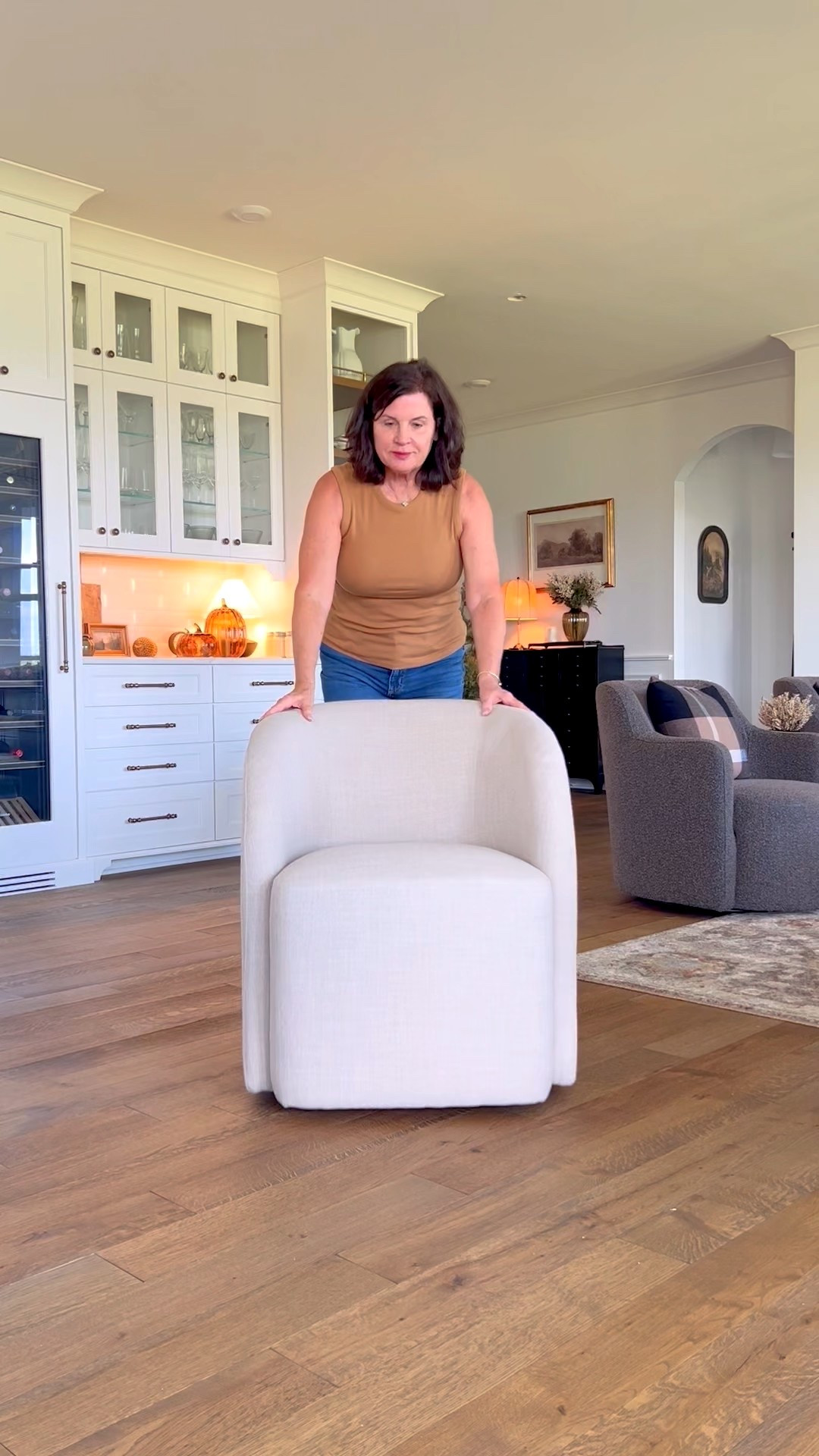 Check out my new dining room chairs! They are comfy, on casters for easy moving and come in a performance fabric (color Flax). Currently on sale for under $250. 

My rug is a collab. I’ll be sharing it Sept 9  

#LTKSaleAlert #LTKHome #LTKSeasonal