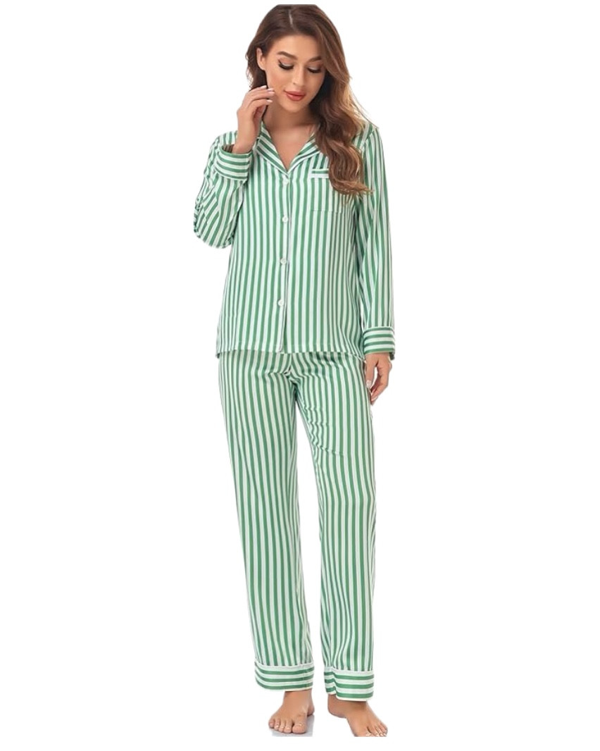🔔MOTHER’S DAY GIFT🔔 My favorite Amazon PJ set is the perfect affordable Mother’s Day gift! Comes in more than 16 different colors, but the green & pink stripes are my favorite! I wear a size Medium ✨

#LTKfindsunder50 #LTKover40 #LTKGiftGuide