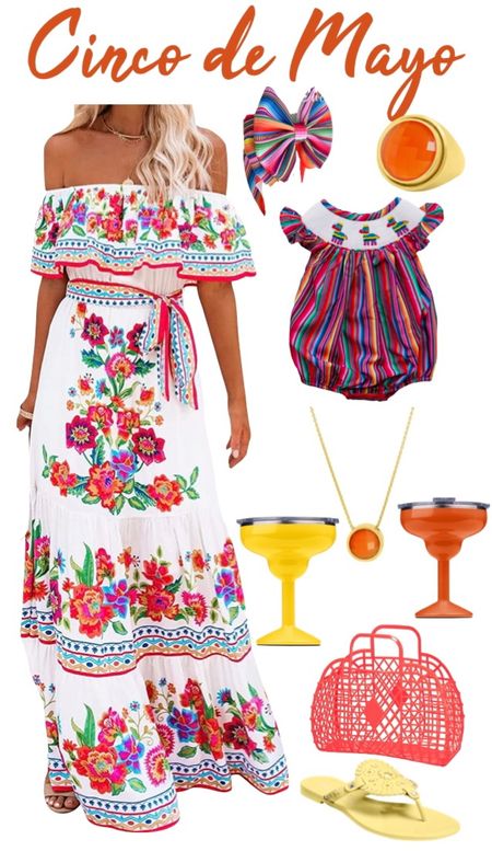 Amazon finds in time for cinco de Mayo outfits for family fiestas! Cinco de Mayo outfits 

#LTKFestival #LTKfamily #LTKparties