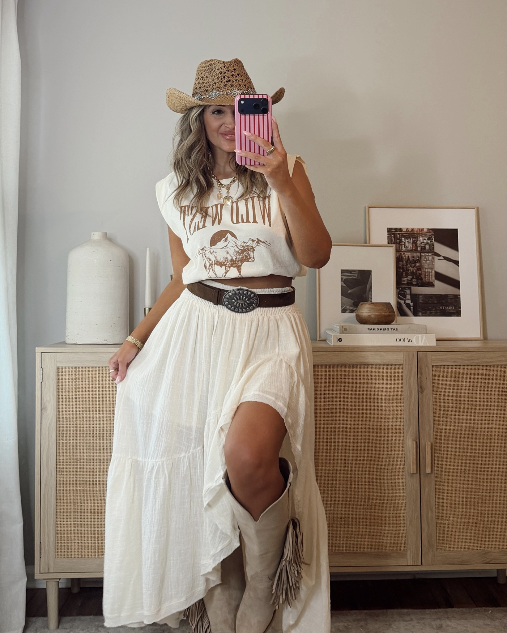 35% off with LEANN35, if expired use LEANN30 concert festival outfit ideas! soft western outfits, flowy skirts, boots 🤠@VICI 

#LTKootd #LTKFestival