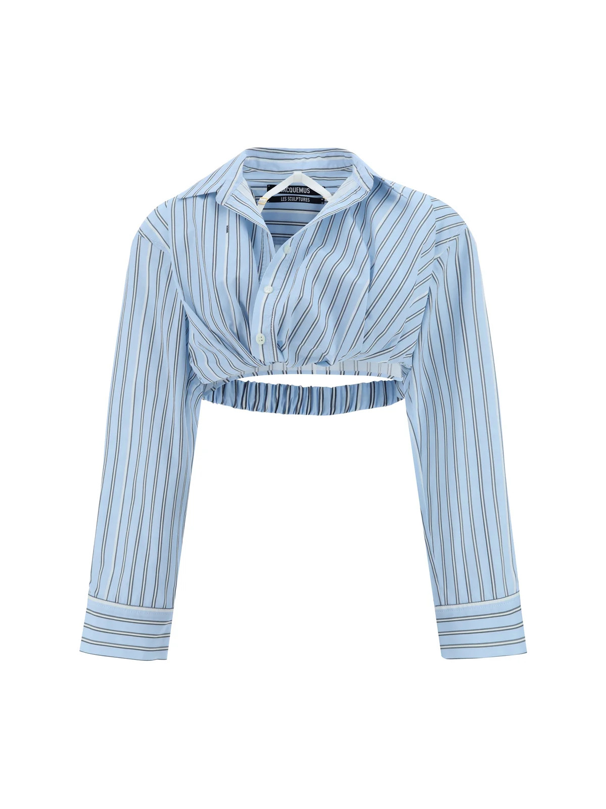 Jacquemus Twisted Long Sleeved Shirt | Cettire Global