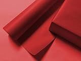 Solid Red Wrapping Paper - up to 8 Feet of Dual-Finish Gift Wrap for Christmas, Weddings, Birthdays, | Amazon (US)
