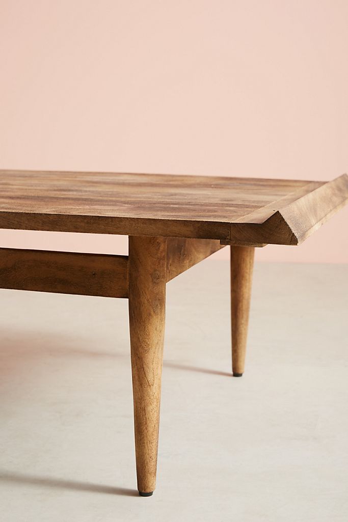 Burnished Wood Coffee Table | Anthropologie (US)