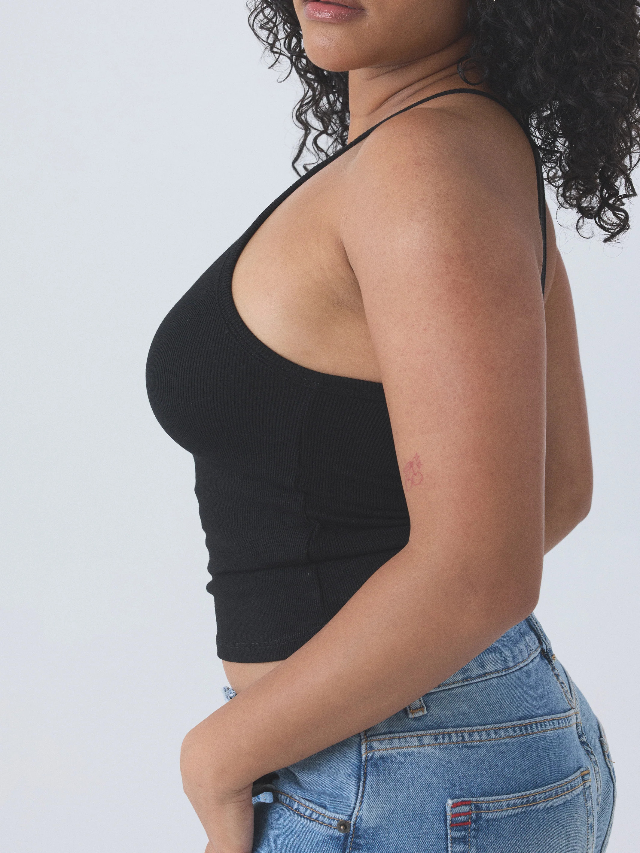 Ribbed High Neck (Mid-Length) | Klassy