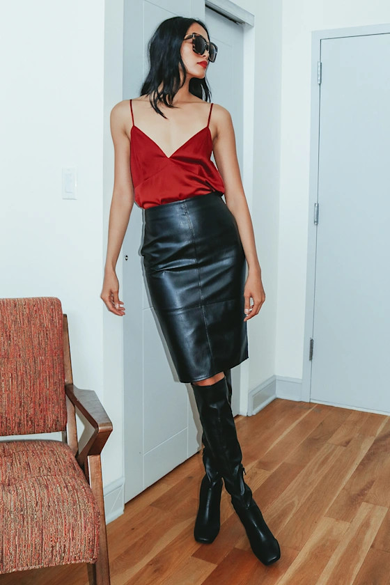 Nights Like This Wine Red Cami Top | Lulus (US)