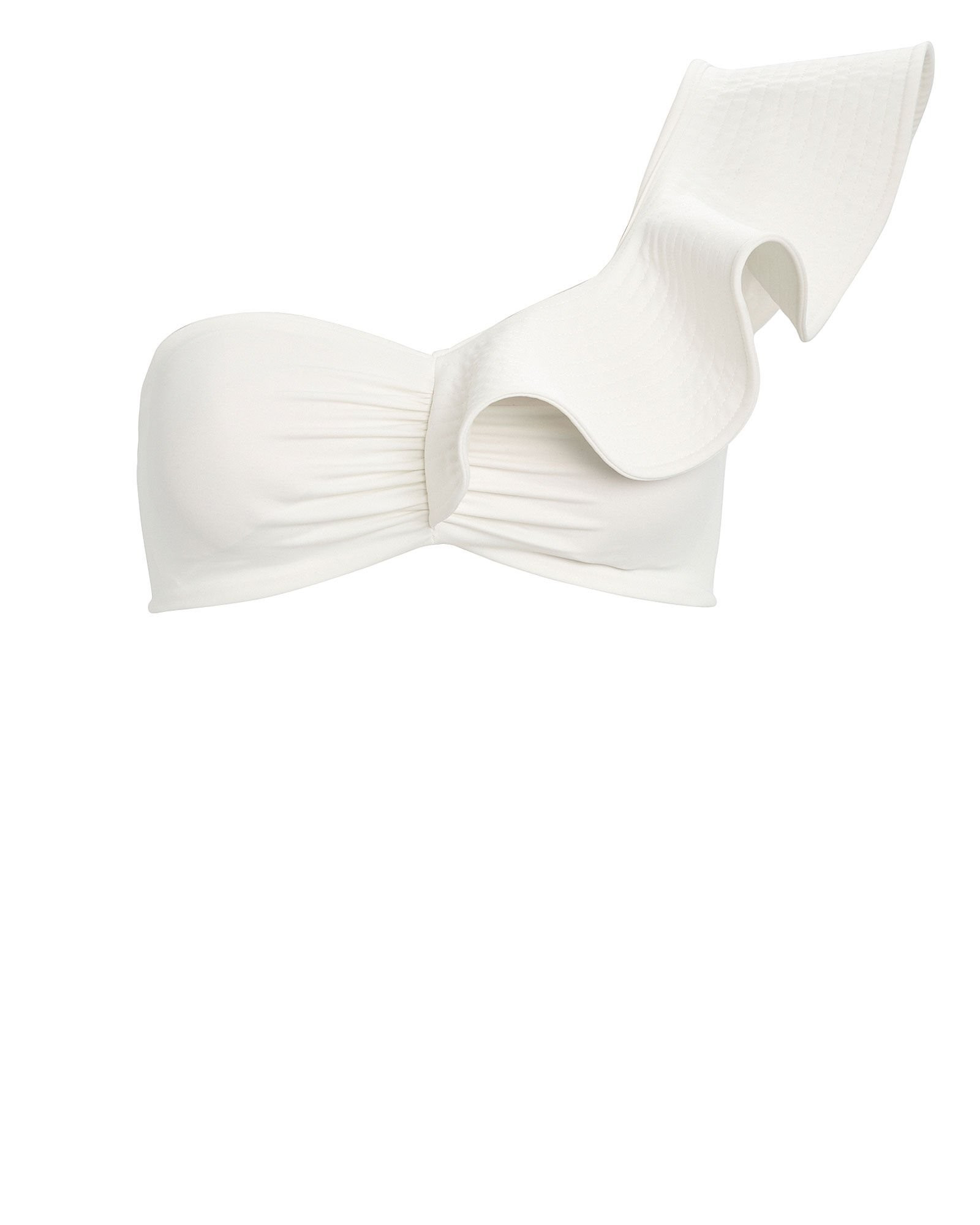 Barranquero Ruffled Bikini Top | INTERMIX