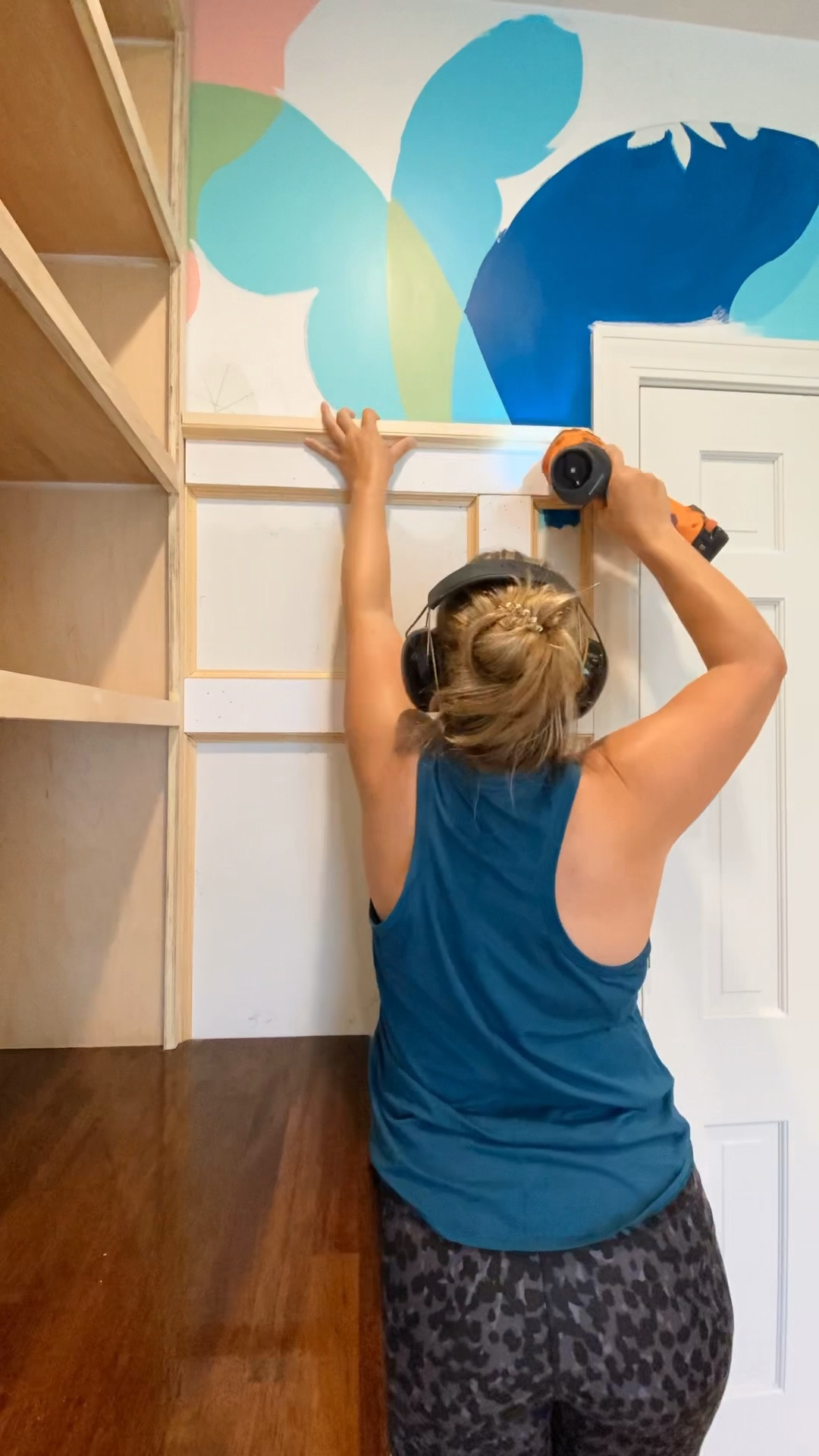 Headphones and nail gun are my whole world when I do my projects! Ridgid tools are great because if you register them, they have a lifetime warranty 🙌🏼

#LTKhome #LTKVideo