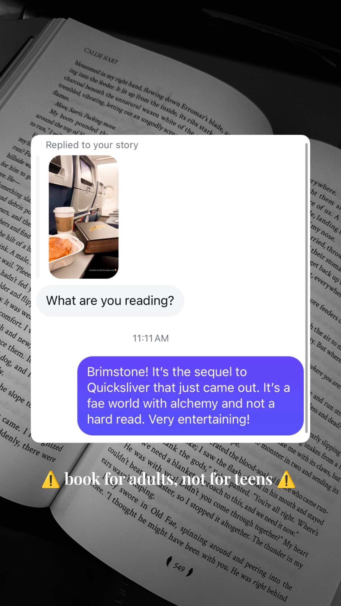 My current read! You have to read Quicksilver first, though. The story is fun and entertaining. Not quite as deep as some of my other favorites, but it’s still super good!! Would recommend  