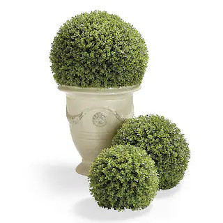 Boxwood Greenery Balls | Frontgate